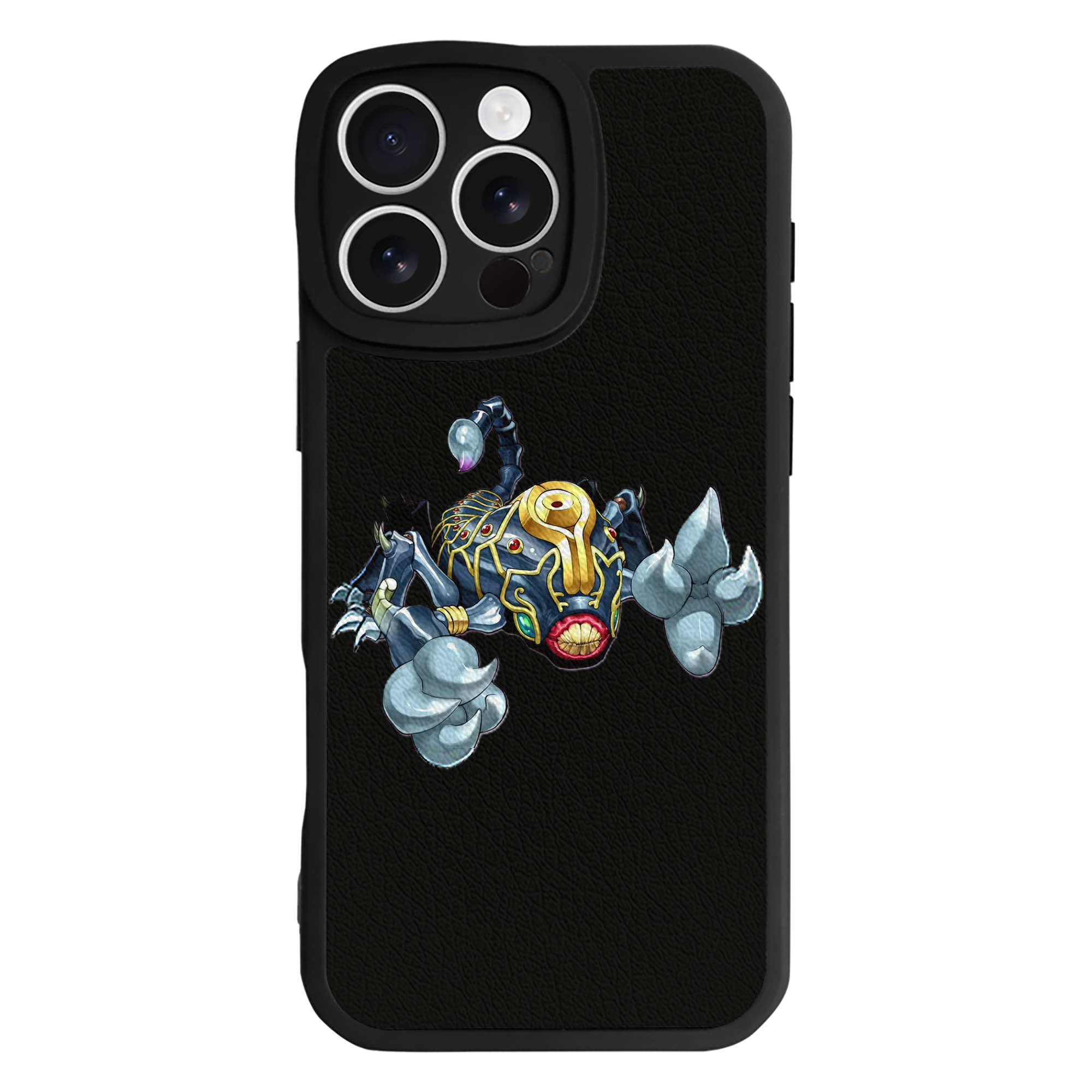 （画像用） 遊☆戯☆王 Yu-Gi-Oh! 【iPhone 16シリーズ対応】シリコンスマホケース（レザー調） 材質：シリコン